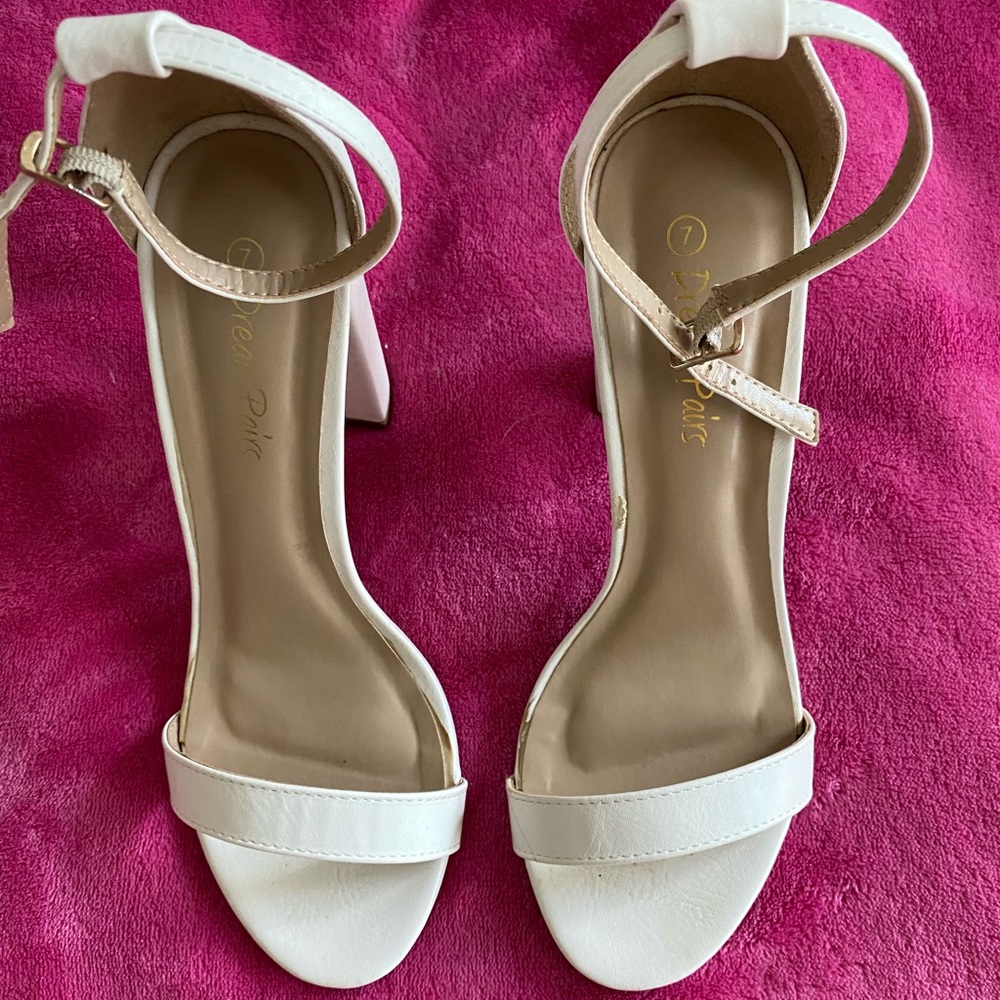 Bridal Shower heel | perfect white